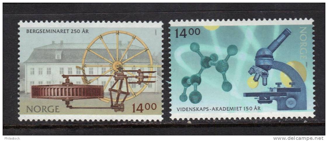NORVEGE  N° 1573 & 1574 ** - Unused Stamps