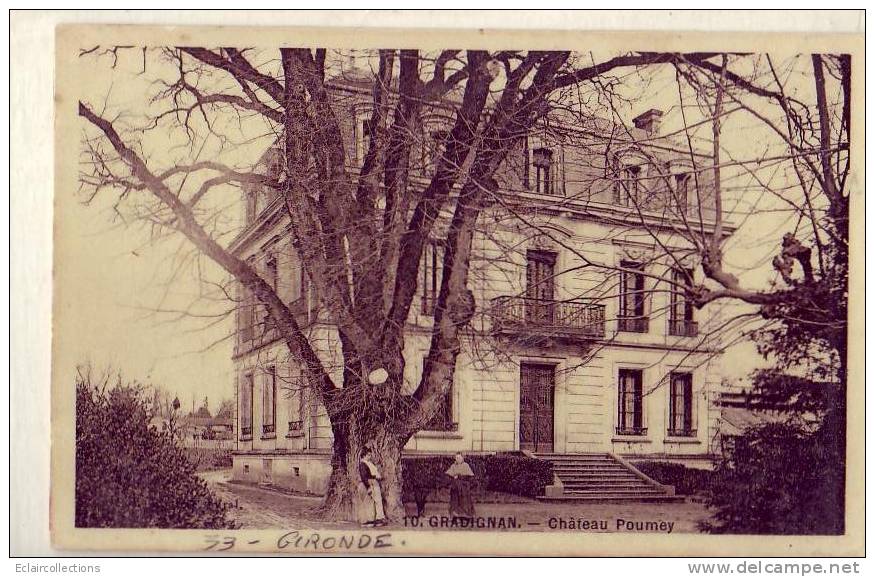 Gironde...33..Gradignan.. Chateau  Poumey     ( Voir Scan Et/ou Annotation) - Gradignan