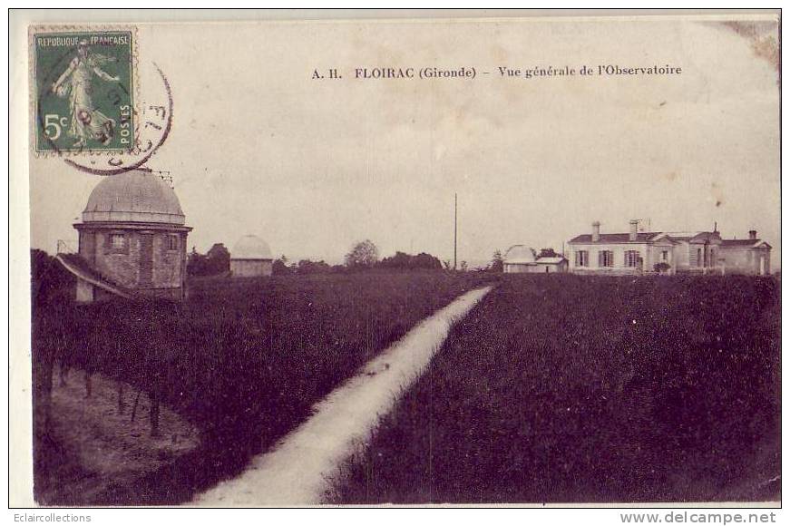 Gironde...33.....Floirac Avenue Générale De L'Observatoire..  Décollée   ( Voir Scan Et/ou Annotation) - Other & Unclassified