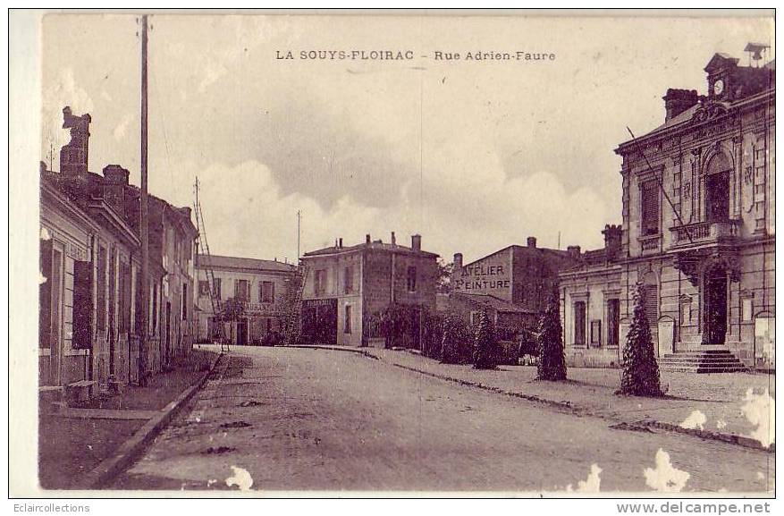 Gironde...33.....Floirac La Souys..Rue Adrien Faure    ( Voir Scan Et/ou Annotation) - Andere & Zonder Classificatie