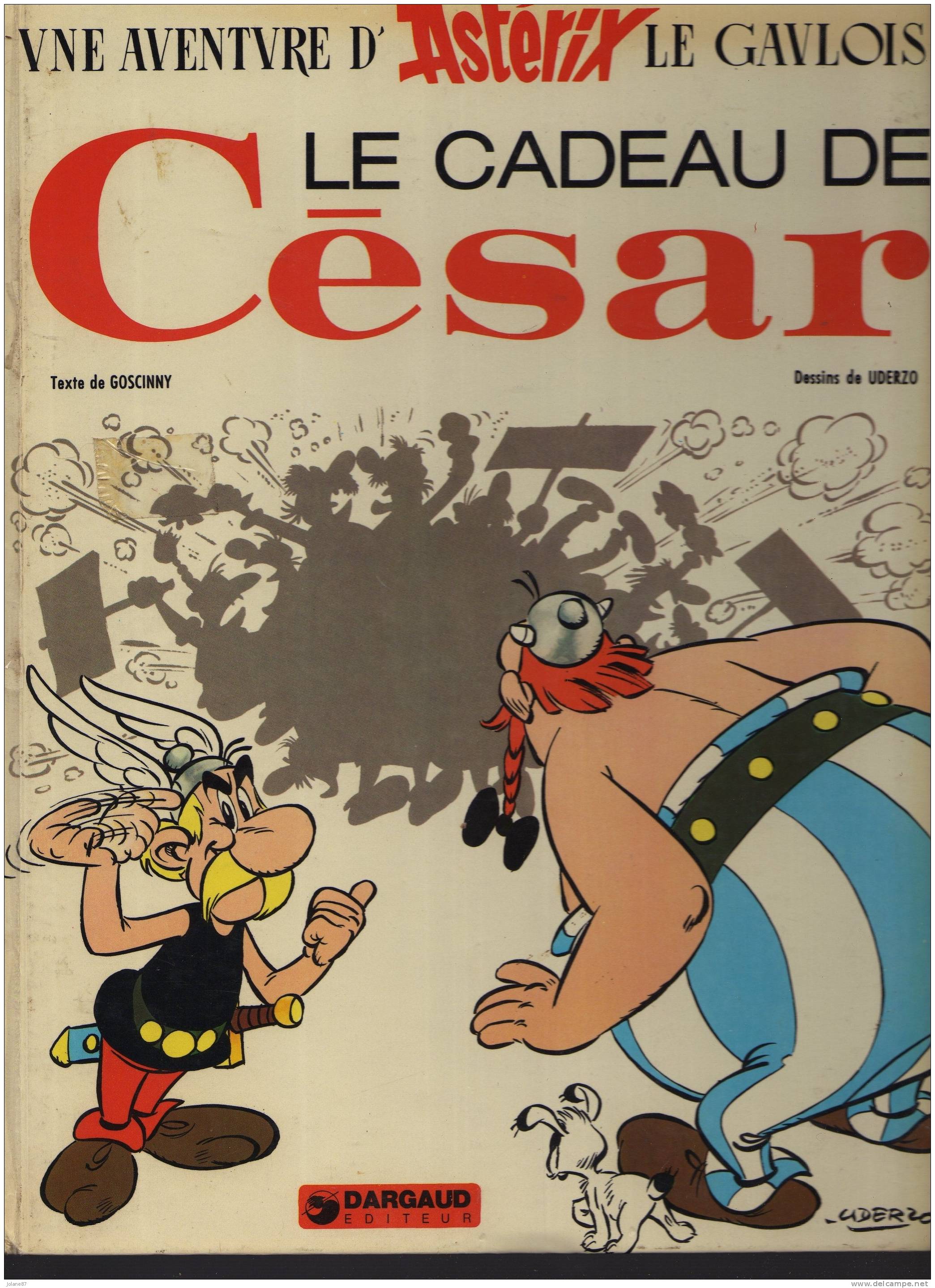 BD       ASTERIX          LE CADEAU DE CESAR          1974 - Astérix