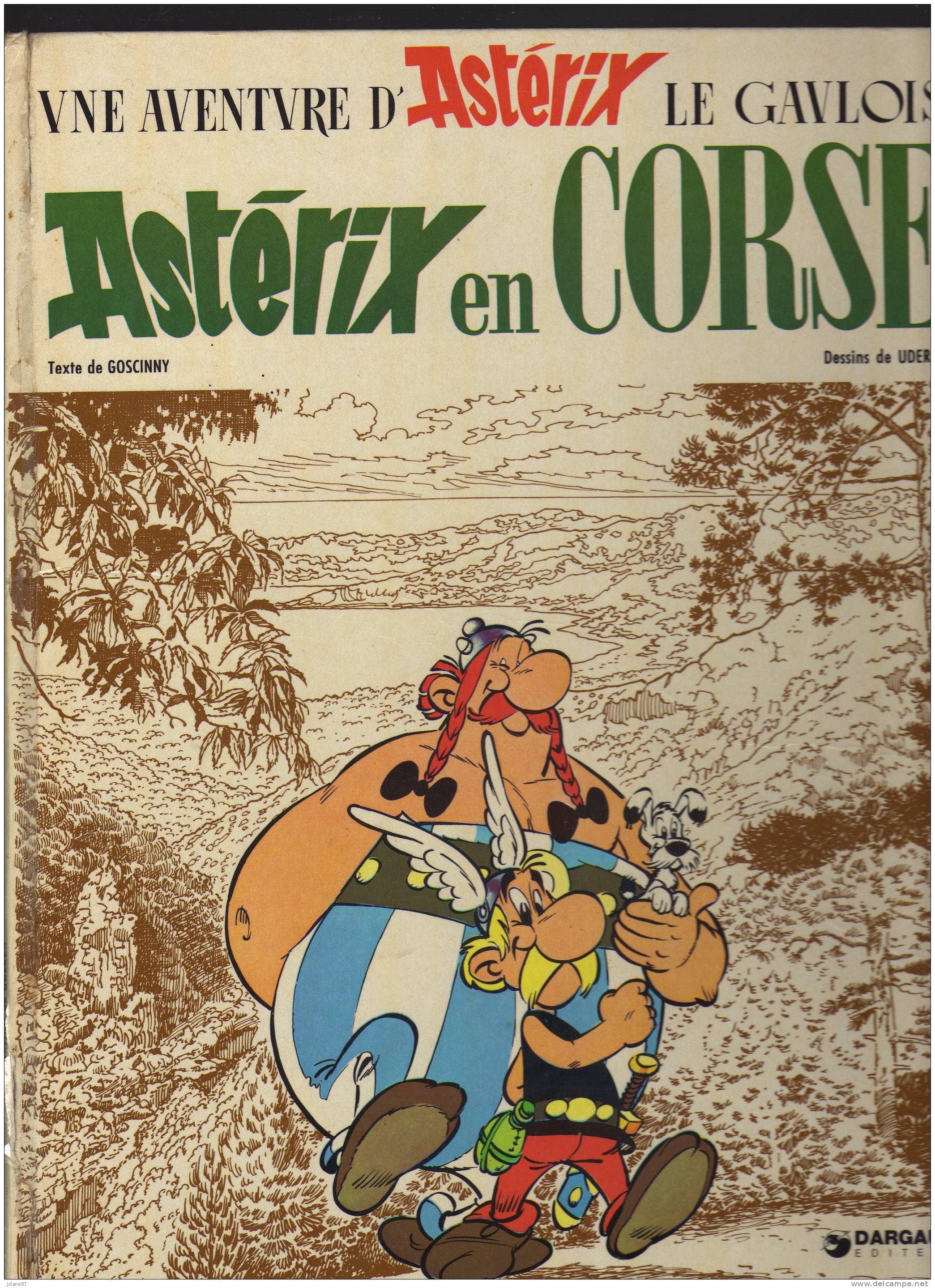 BD       ASTERIX          ASTERIX EN CORSE         1973 - Astérix