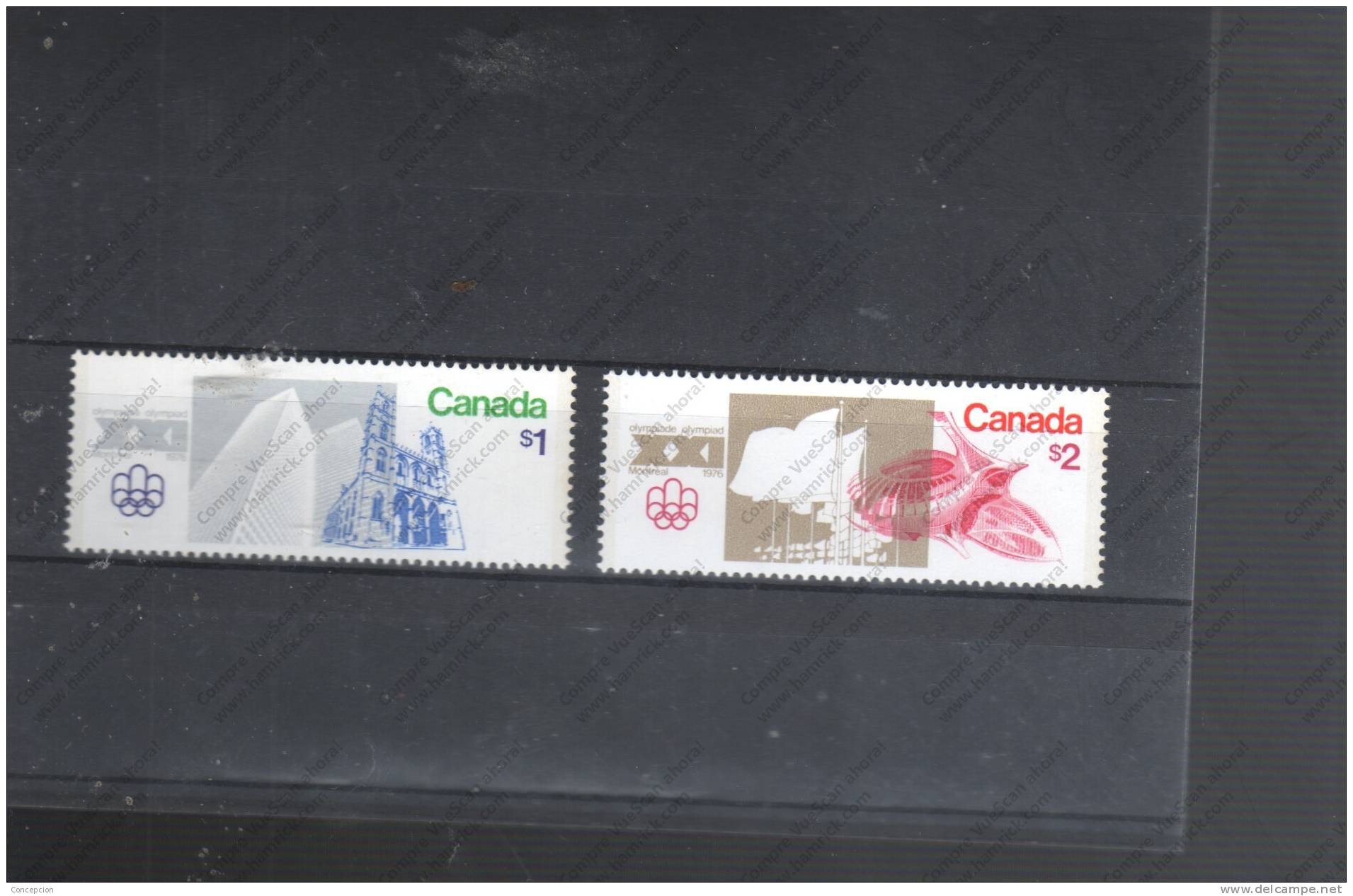 CANADA Nº 598 AL 596 - Verano 1976: Montréal