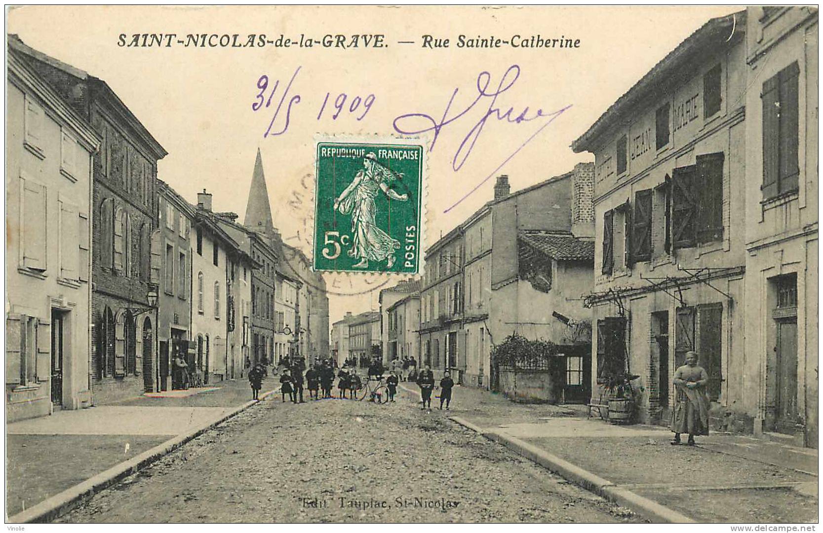 Tarn-et-Garonne : Réf : A 11 :1385 : Saint-Nicolas-de-la-Grave - Saint Nicolas De La Grave