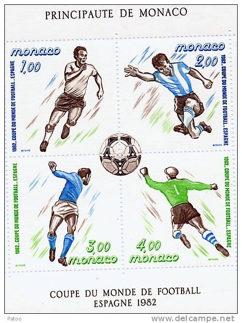 MONACO BF N° 21 /COUPE DU MONDE DE FOOTBALL MADRID 1982 - 1982 – Spain