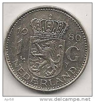 Olanda  1gulden 1980 - 1948-1980 : Juliana