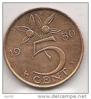 Olanda 5 Cent 1980 - 1948-1980 : Juliana
