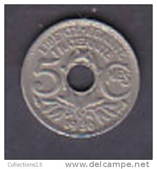 FRANCE - 3eme Republique - 5 Cts Lindauer (petit Module) - Cupro-nickel - 1930 - 5 Centimes