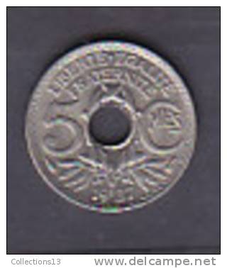 FRANCE - 3eme Republique - 5 Cts Lindauer (petit Module) - Cupro-nickel - 1937 - 5 Centimes