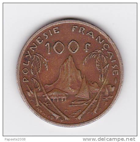 Polynésie Française - Pièce De 100 FCFP - 1982 - TTB - French Polynesia