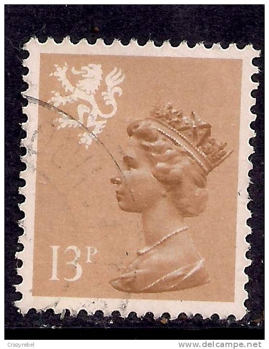 SCOTLAND GB 1986 QE2  13p PALE CHESTNUT USED MACHIN TYPE 2 STAMP SG S53.( F465 ) - Scotland