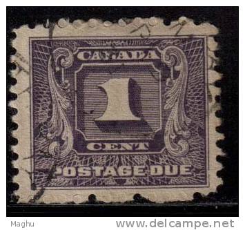 Canada Used 1930, 1c Postage Due, - Port Dû (Taxe)