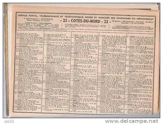 Calendrier Almanach Des Postes Double Côtes Du Nord (22) - 1968 - Luz Saint Sauveur & Glaciers - Grand Format : 1961-70