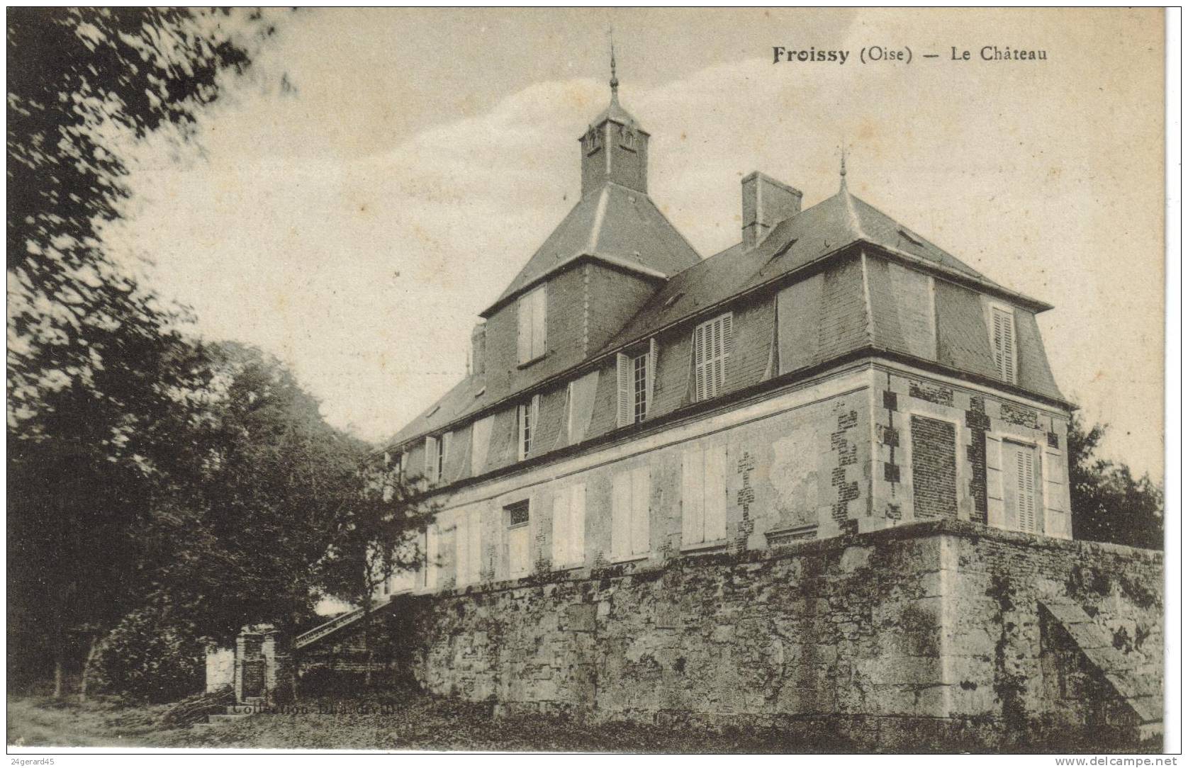 CPA FROISSY (Oise) - Château - Froissy