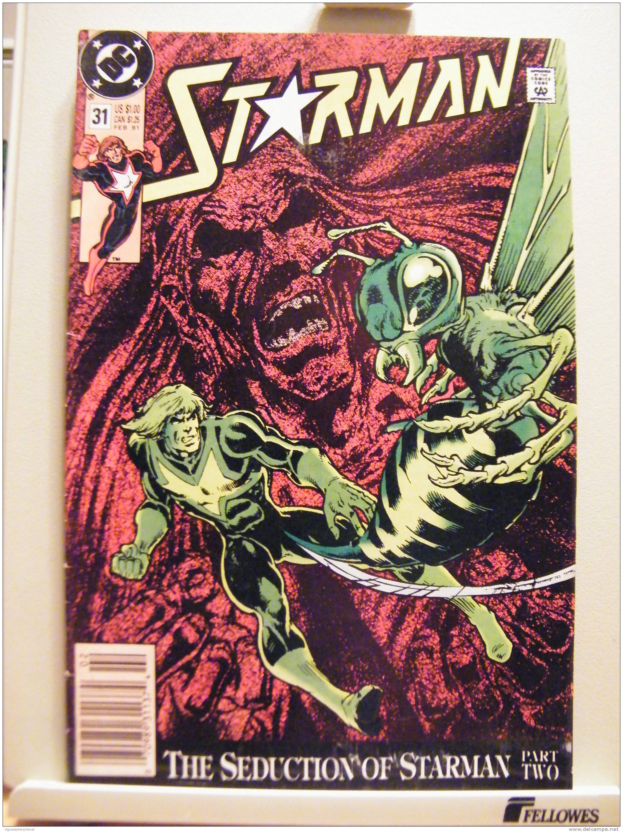 DC Comics No 31 Feb 91-Starman-the Seduction Of Starman Part 2 - DC