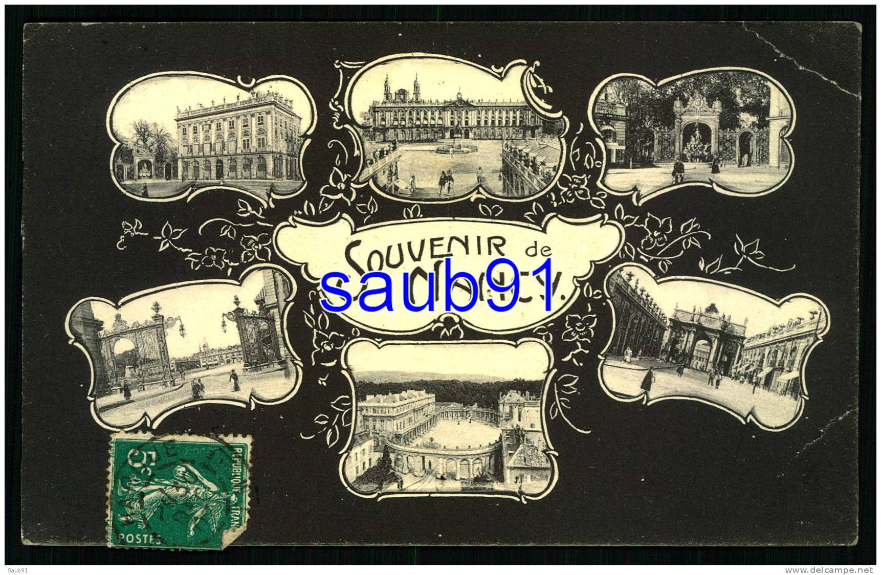 Souvenir De Nancy - Multivues -  1907  - Réf : 22376 - Nancy