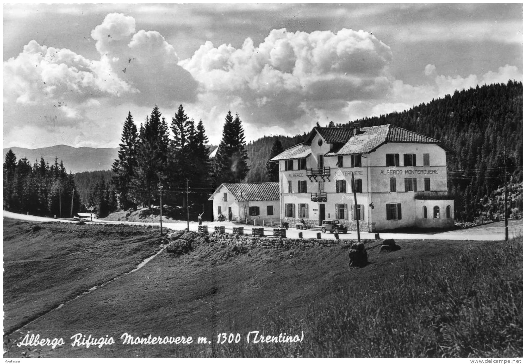 TRENTO. Albergo Rifugio Monterovere. VEZZENA. Vg. C/fr. Per TRIESTE 1957. - Trento