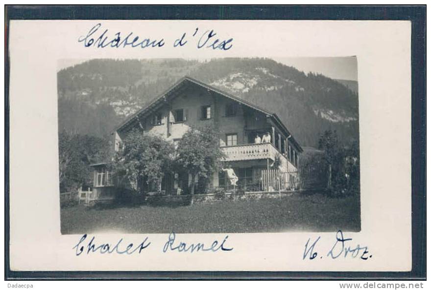 Château D' Oex, Chalet Ramel, - Autres & Non Classés