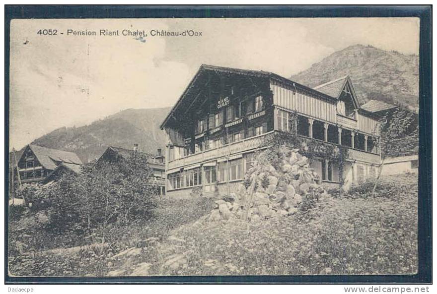 Château D' Oex, Pension Riant, Chalet, - Other & Unclassified