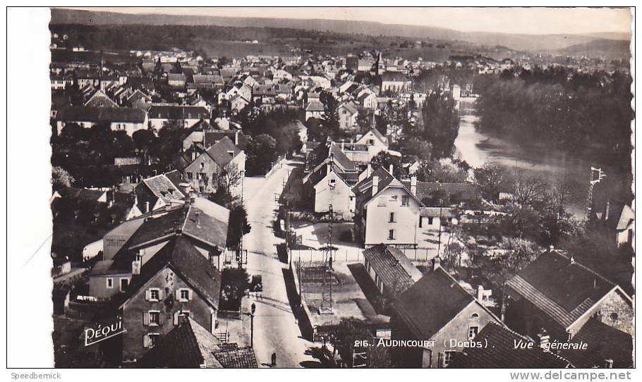 19266 Audincourt, Vue Générale. Pequinot - Autres & Non Classés