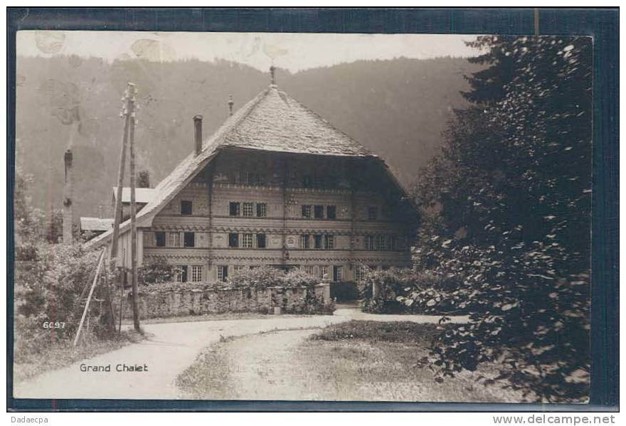 Pays D' En Haut, Grand Chalet, Rossinière, - Rossinière