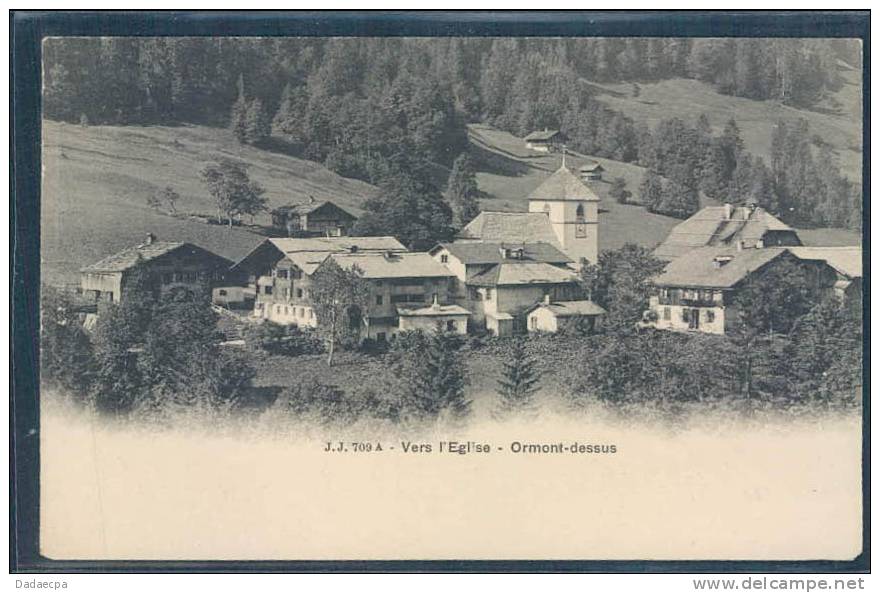 Les Diablerets, Vers L' Eglise, Ormonts-Dessus, J.J. - Ormont-Dessus 