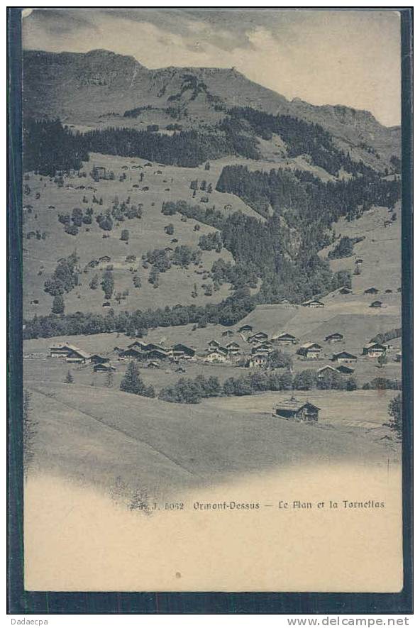 Les Diablerets, Ormont-Dessus, Le Plan Et La Tornettas, J.J. - Ormont-Dessus 