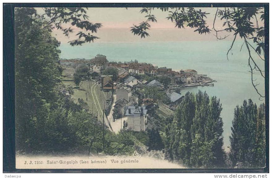 Saint-Gingolph, Lac Léman, Vue Générale, - Saint-Gingolph
