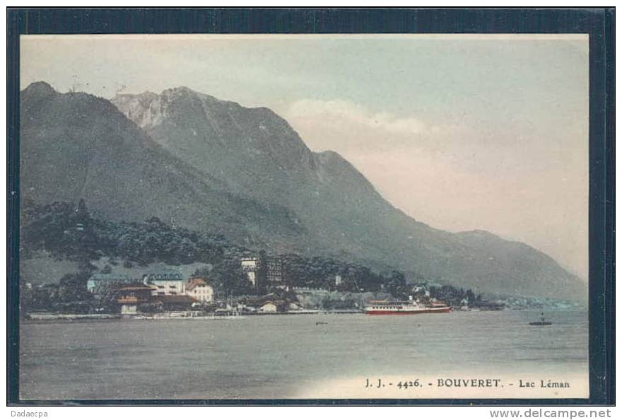 Le Bouveret, Lac Léman, Bateau, - Autres & Non Classés