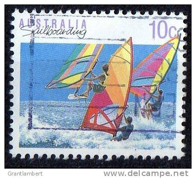 Australia 1989 10c Sailboarding Used - Used Stamps