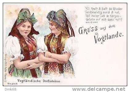 AK - GERMANY - GRUSS AUS DEM VOGTLANDE - EARLY YEARS 1900 - Vogtland