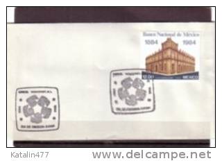 MEXICO, 1984. National Bank, FDC - Mexiko