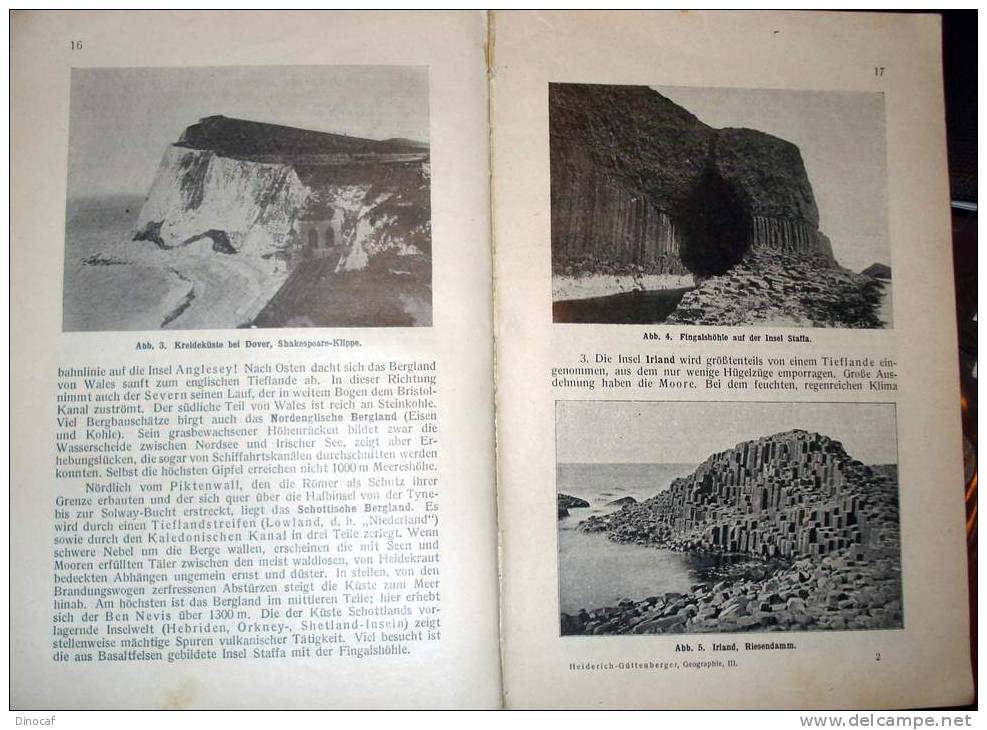 ÖSTERREICHISCHE SCHULGEOGRAPHIE III.TEIL (1930), MIT 48 ABB. WIEN MCMXXX 96 SEITEN - Alte Bücher