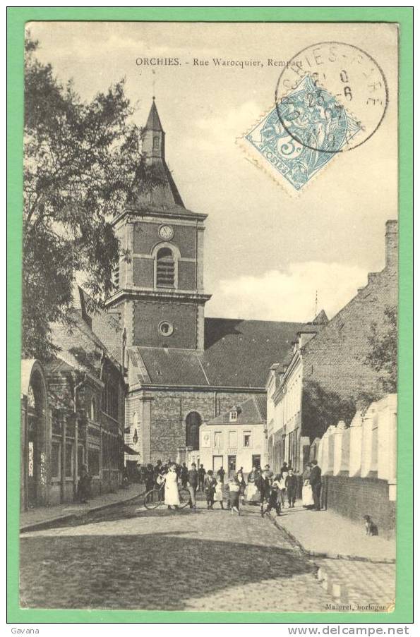 59 ORCHES - Rue Warocquier, Rempart - Orchies