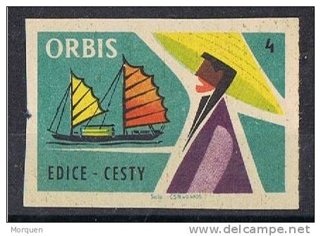 Viñeta Checoslovaquia. Edice Cesty. ORBIS, Libro De Viaje * - Plaatfouten En Curiosa