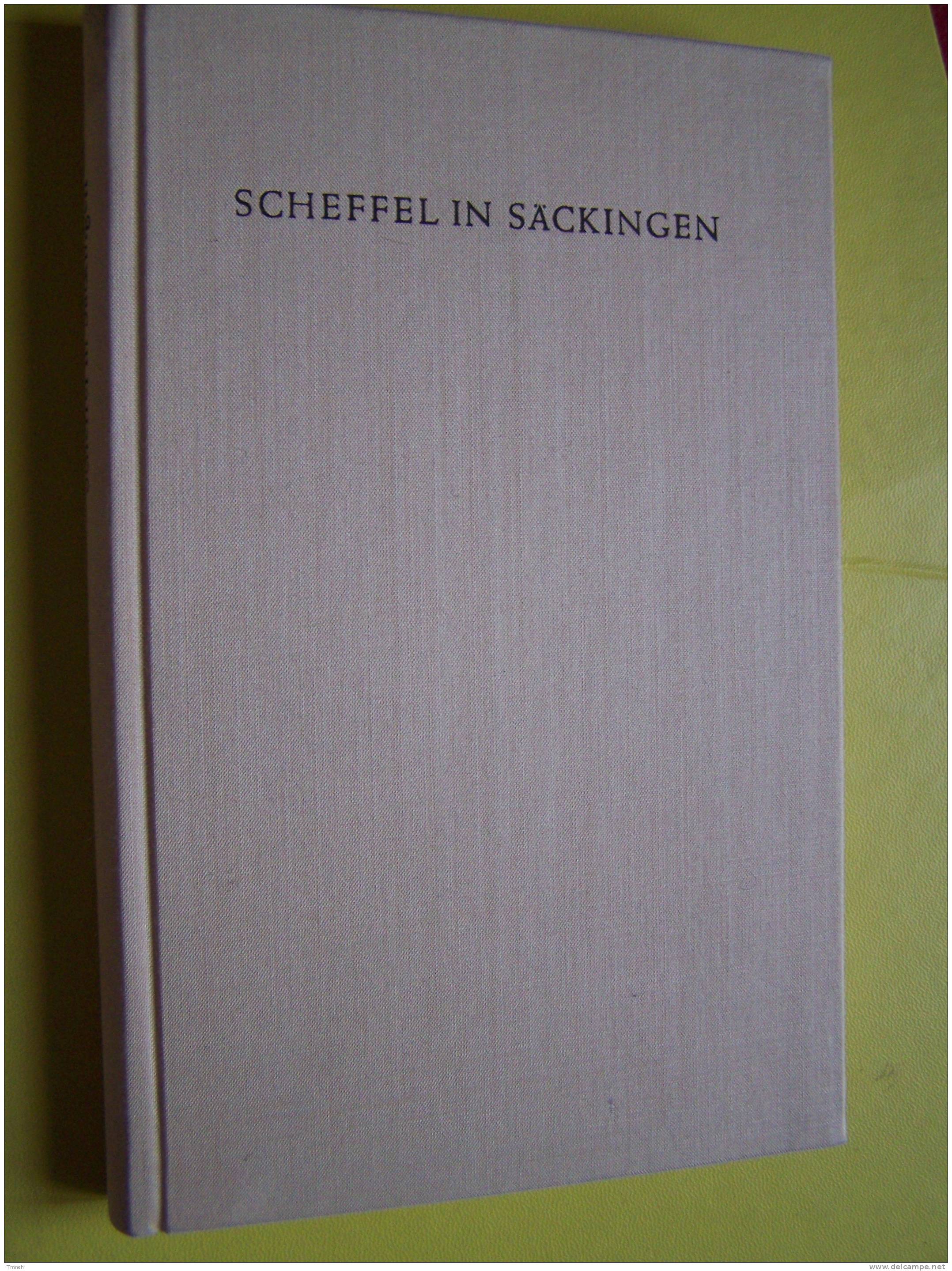 SCHEFFEL IN SÄCKINGENN BRIEF An Sein ELTERNHAUS 1850-1851 Relié 1967 ROSGARTENVERLAG - Biographien & Memoiren