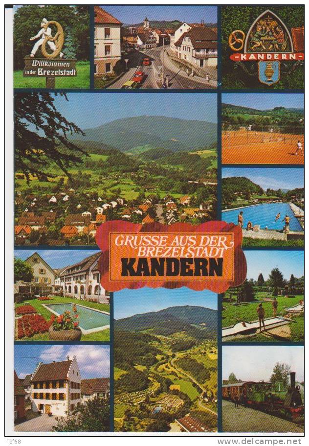 Kandern Mehrbildkarte - Kandern