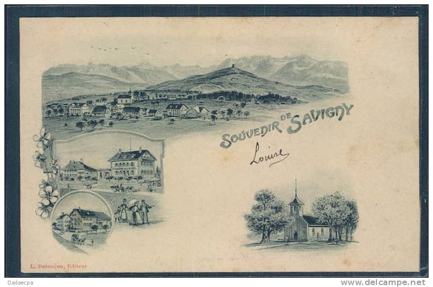 Lavaux, Souvenir De Savigny, Multi-vues, - Savigny