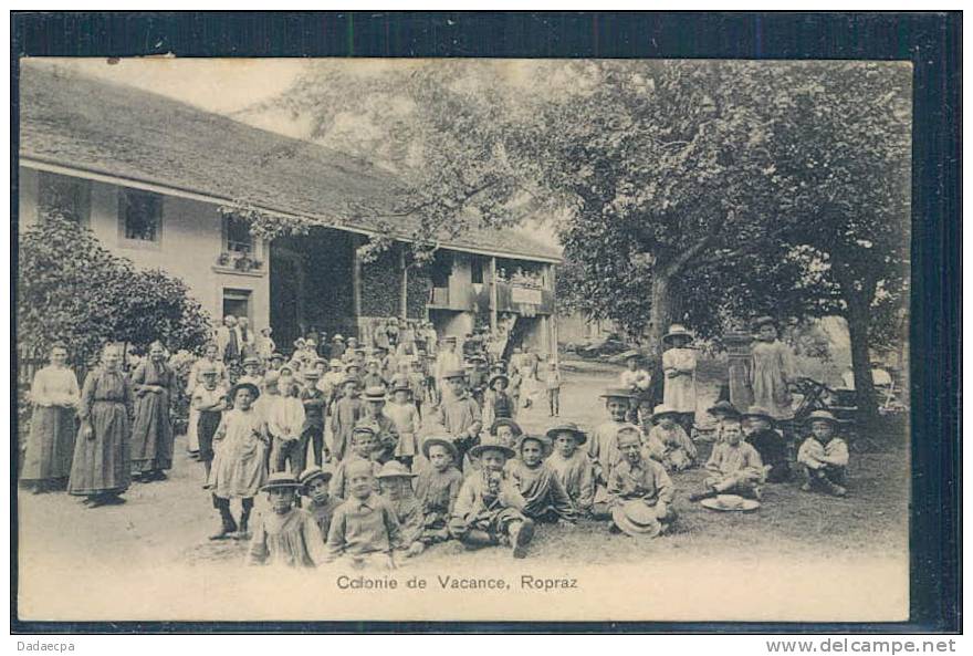 Colonie De Vacances, Ropraz, Animée, Enfants, - Ropraz