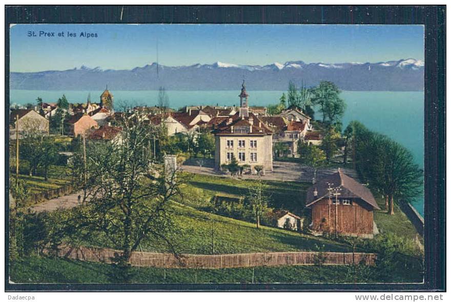 St. Prex Et Les Alpes, - Saint-Prex