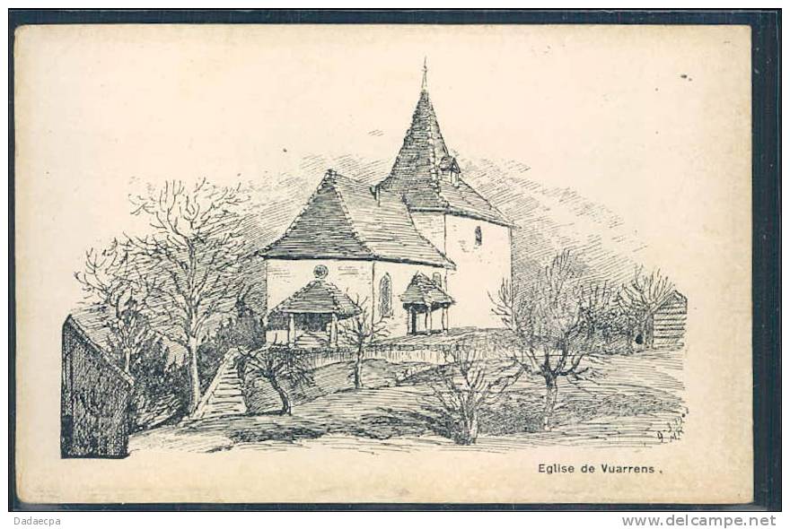 Vuarrens, Eglise, - Vuarrens