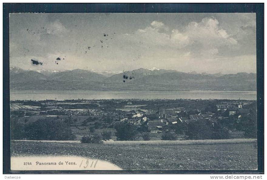 Panorama De Yens, Lac Léman, - Yens