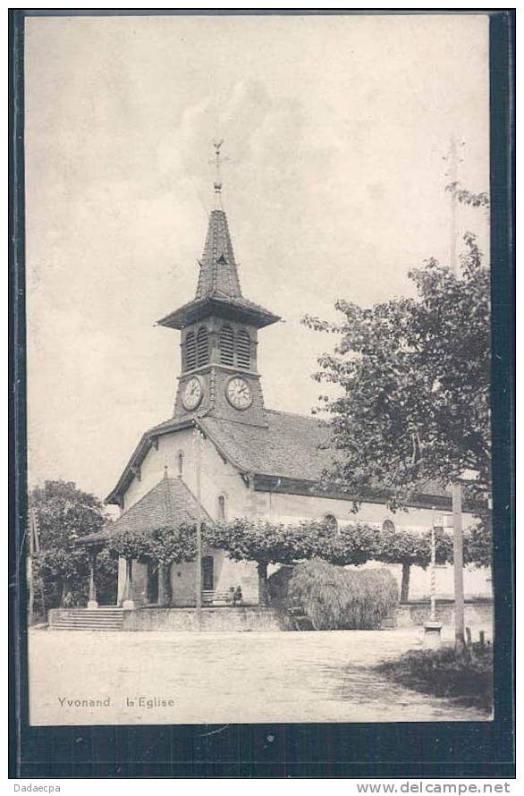 Yvonand, Animée, L´ Eglise, - Yvonand