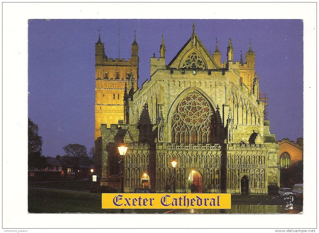 Cp, Angleterre, Exeter, Cathedral, Voyagée 1994 ? - Exeter