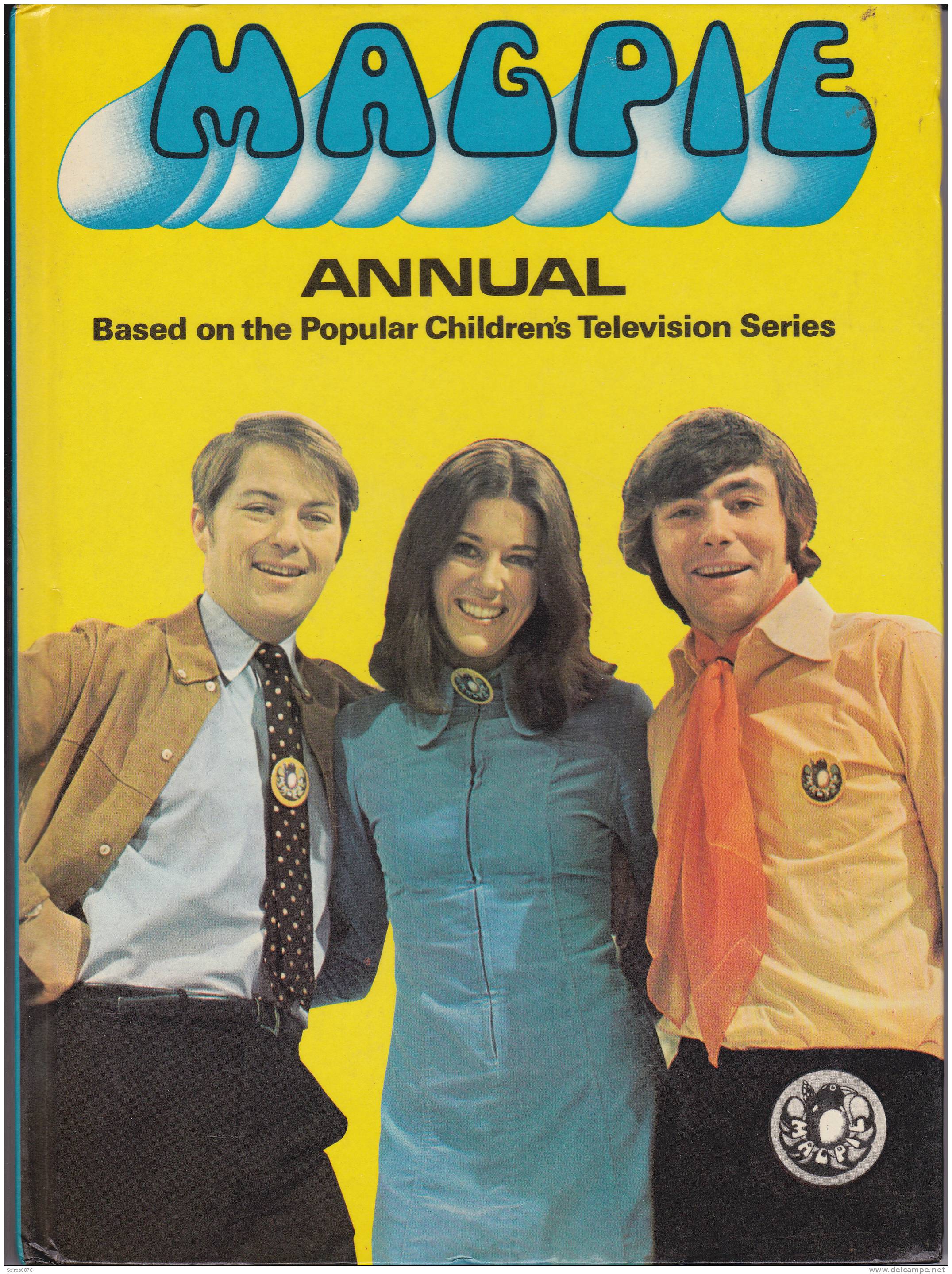 Magpie Television Series Second Annual 1970 SUSAN STRANKS Cover - Annuels