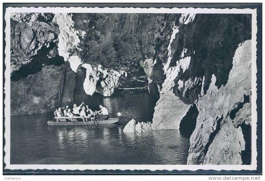 Valais Central, Lac Souterrain De St. Léonard, Barque, Animée, - Saint-Léonard