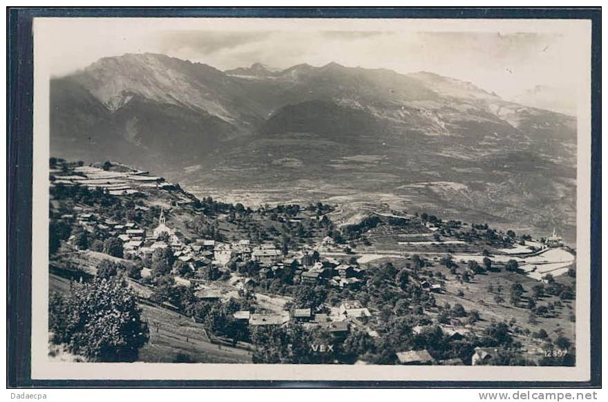 Val D' Hérens, Vex, Vue Générale, - Vex