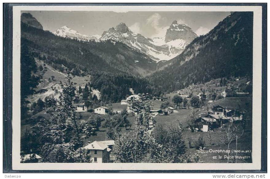 Valais Central, Ovronnaz Et Le Petit Muveran, - Autres & Non Classés