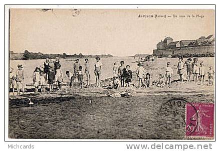 CPA 45 JARGEAU - Un Coin De La Plage - Jargeau