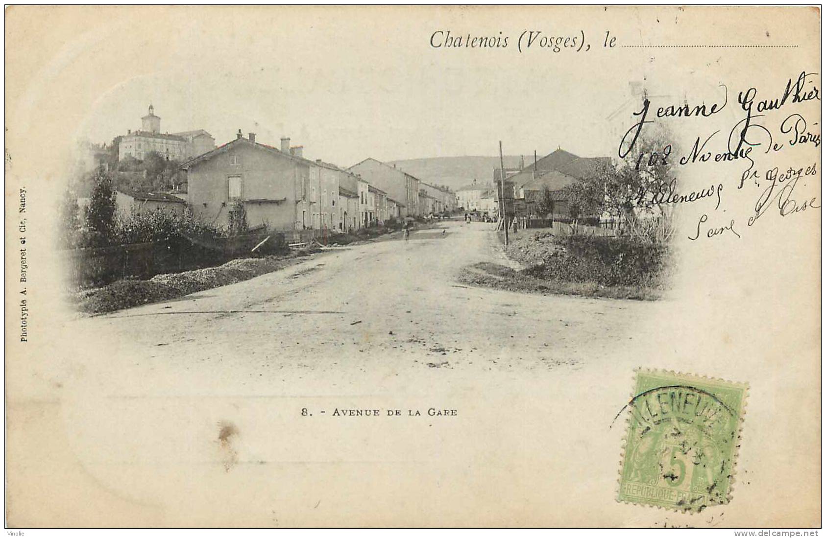 Vosges : Réf : A 11 :1521 : Chatenois - Chatenois